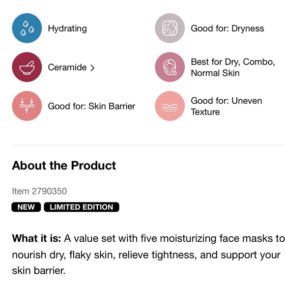 Dr. Jart+ 5 pack of Facemasks - Picture 4 of 5